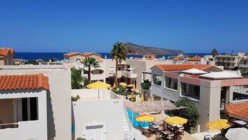 Blick von der Unterkunft