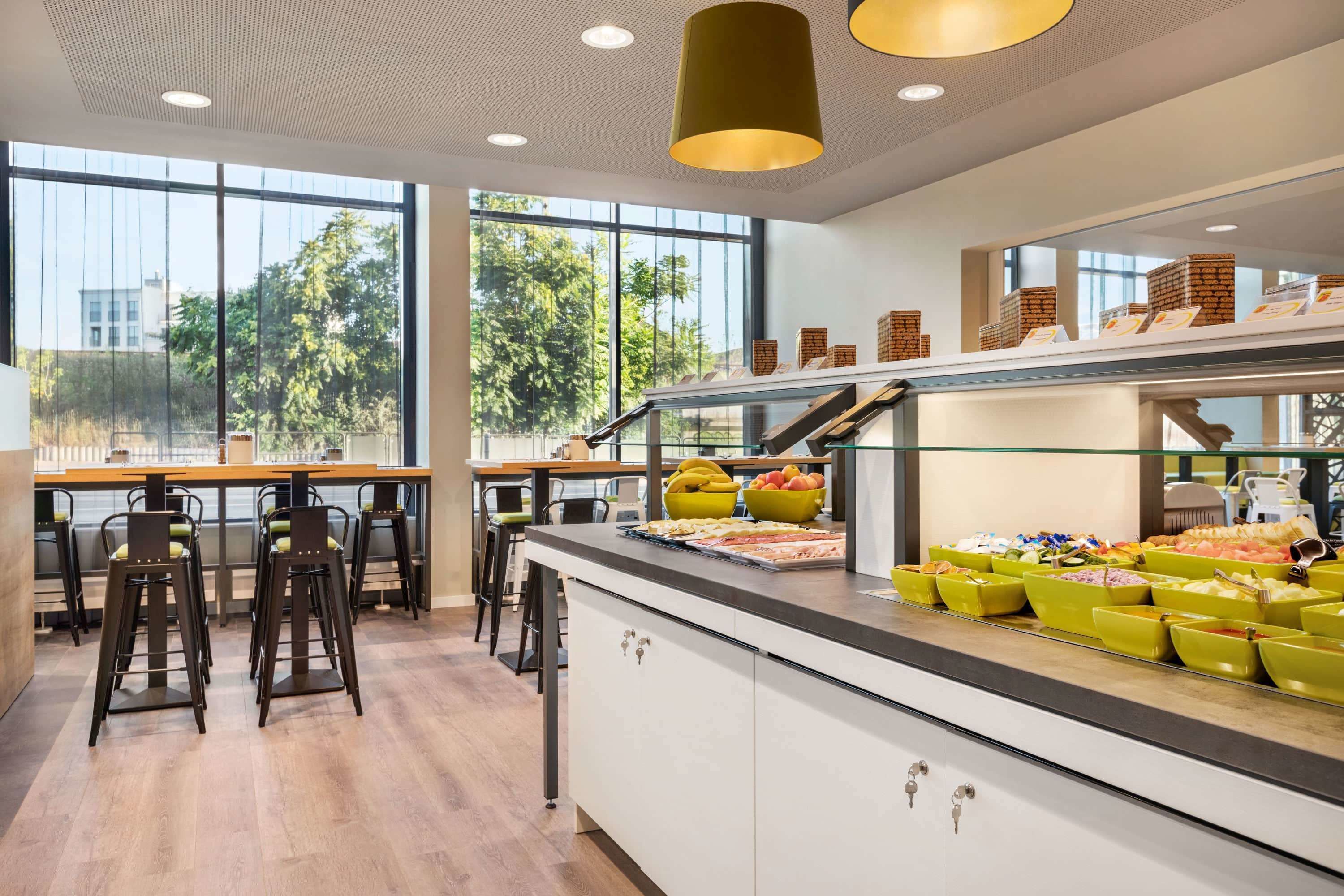 daily buffet breakfast (eur 15 per person)