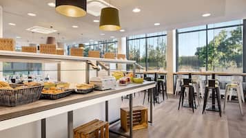 Daily buffet breakfast (EUR 15 per person)