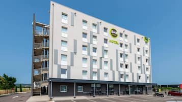 Voorkant van accommodatie