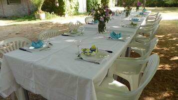 OpçÔes para refeição ao ar livre