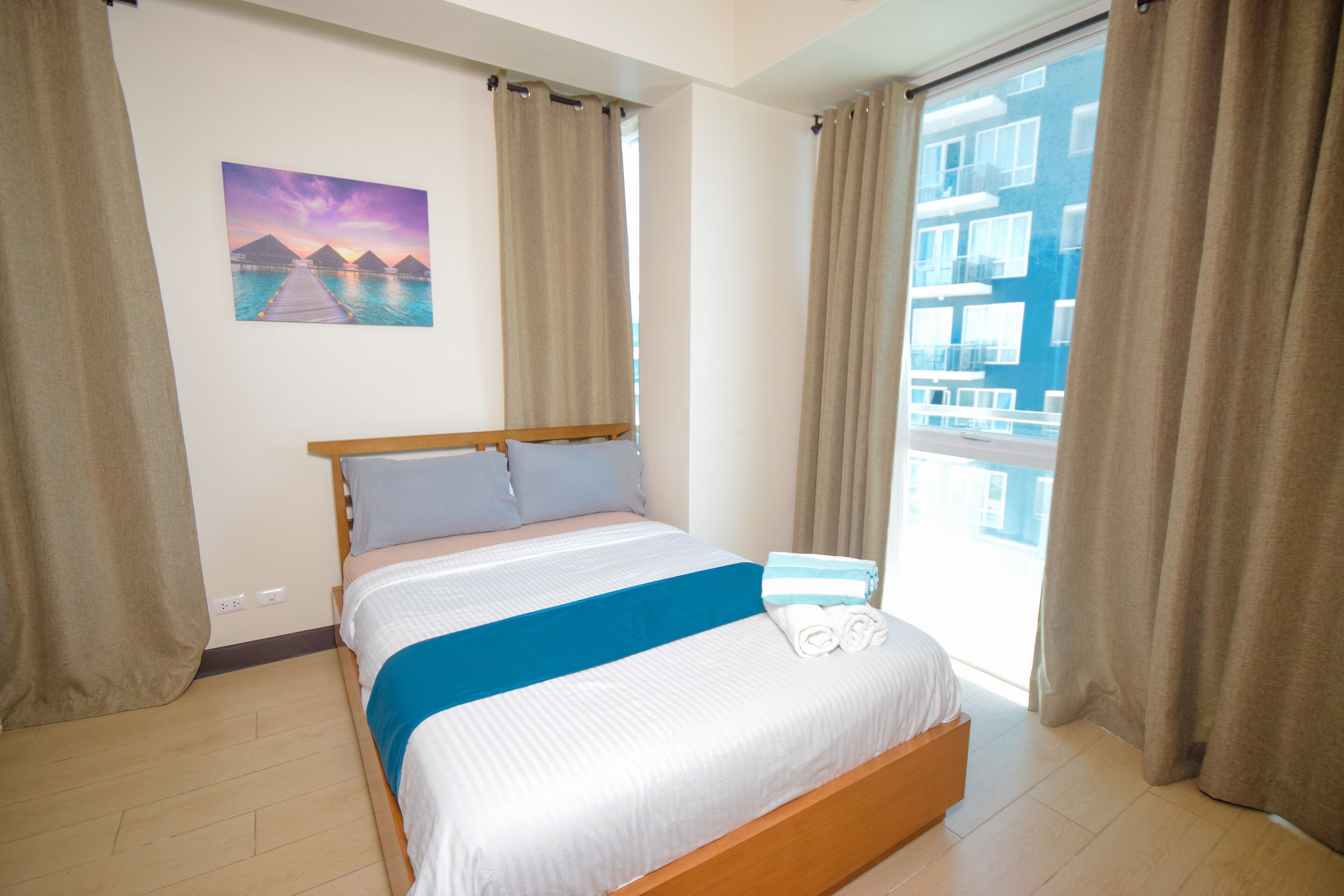 Exclusive Condo, 1 Double Bed, Accessible, Sea View | In-room safe, individually furnished, blackout drapes, soundproofing