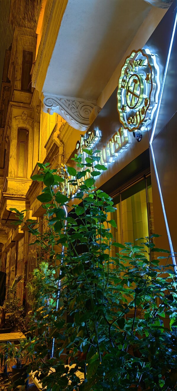 Façade de l’hébergement