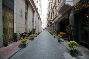 Façade de l’hébergement