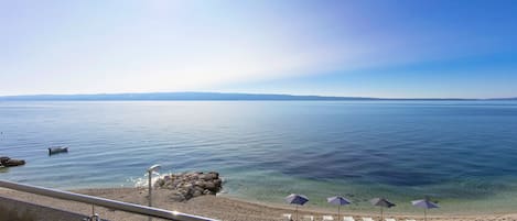 Exclusive Apartment, Sea View | Beach/ocean view