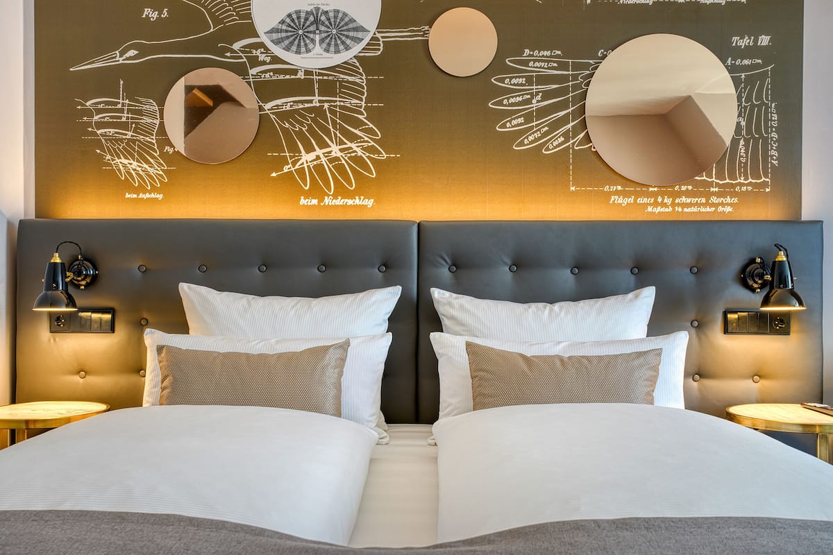 Hypo-allergenic bedding available, in-room safe, desk, laptop workspace