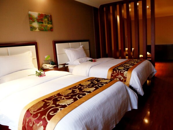 Superior Twin Room | Free WiFi - GreenTree Inn Jinan Gaoxin District International Convention Centre Hotel (Jinan)