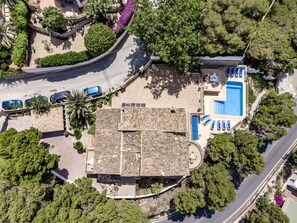 Exterior - villa for rent in Benissa ARC for 12, private pool and sea view (Benissa)