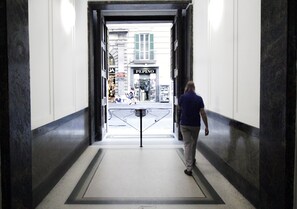 Voorkant van accommodatie