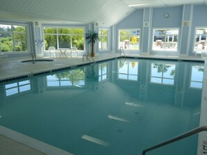 Piscine couverte, piscine chauffée