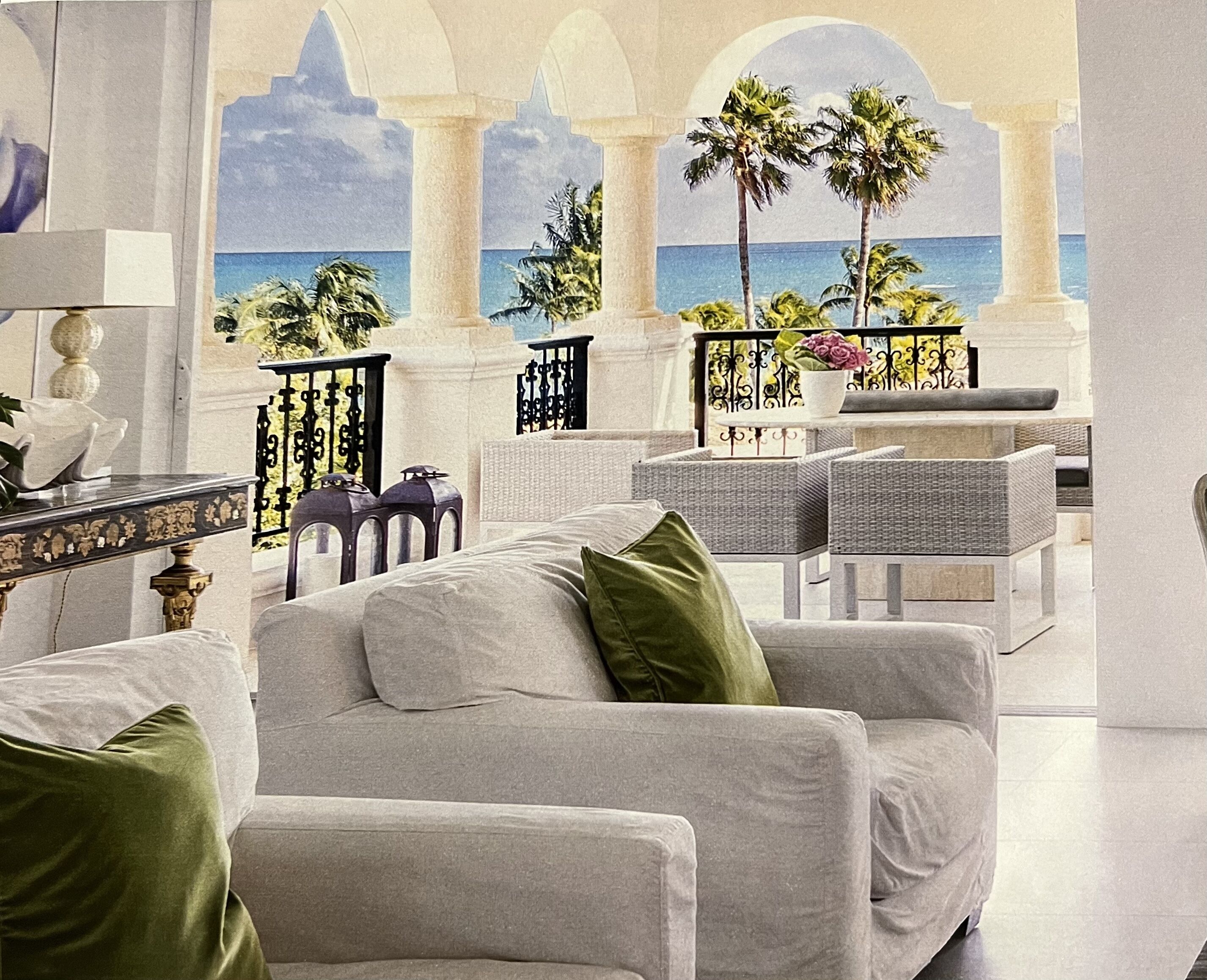 TOTALLY UPDATED LUXURY PENTHOUSE WITH WRAP AROUND OCEAN VIEWS ON FISHER ISLAND
