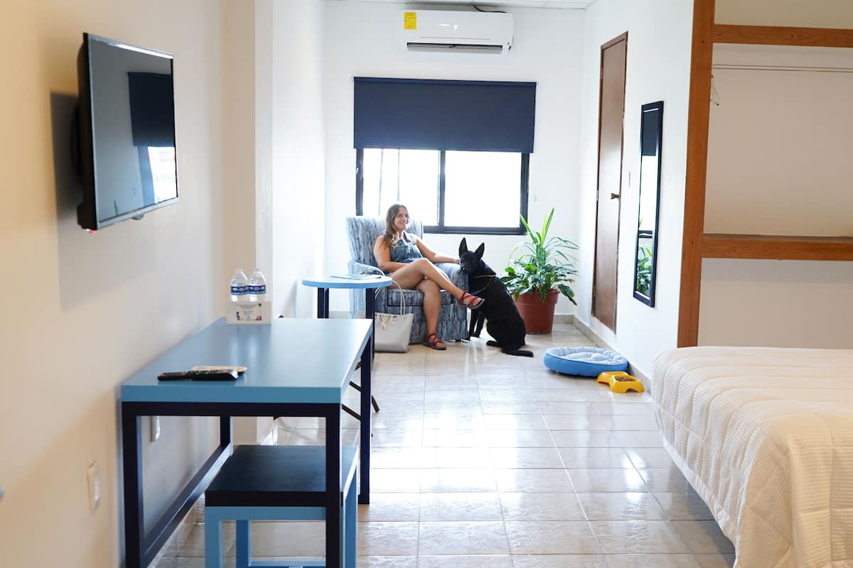 standard room, 2 queen beds | premium bedding, down duvets, blackout curtains, free wifi