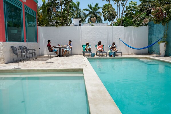 Alberca al aire libre 