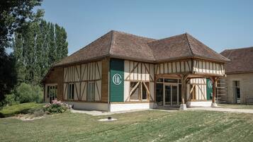 Voorkant van accommodatie