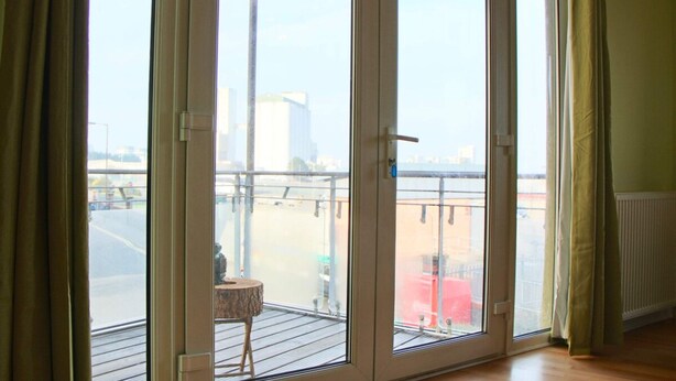 Appartement (3 Bedrooms) | 3 slaapkamers, een laptopwerkplek, een strijkplank/strijkijzer