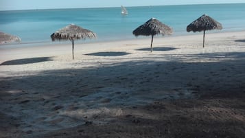 On the beach