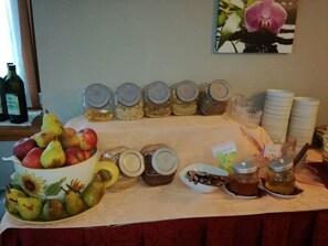Frokostbuffé er inkludert hver dag