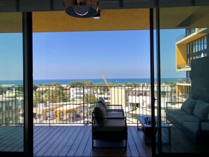 Apartment, 1 Bedroom, Ocean View (503) | Balcony - Elifelet 26 (Tel Aviv)