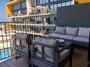 Apartment, 1 Bedroom, Ocean View (503) | Balcony