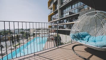 Apartment, Ocean View (403) | Blackout drapes, iron/ironing board, cribs/infant beds, rollaway beds