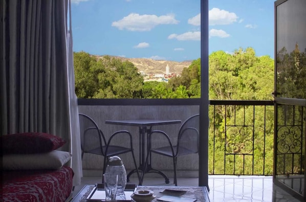 Vue depuis le balcon