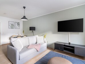 TV màn hình phẳng 50-inch có truyền hình cáp, Smart TV 