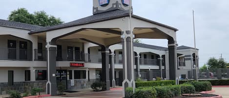 Fassade der Unterkunft