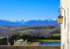 View from property - Clos Mirabel Manor B&B (Jurancon)