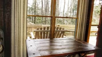 Vue depuis l’hébergement