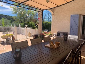 Outdoor dining - Between Sea and Mountain, so that these holidays are harmonious ... (Draguignan)