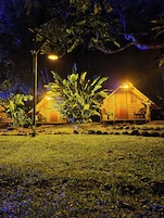 Basic Cabin | Individually furnished, blackout drapes, bed sheets