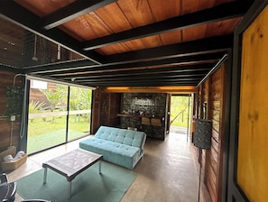 Superior Chalet, Bathtub, Garden View | Private kitchen