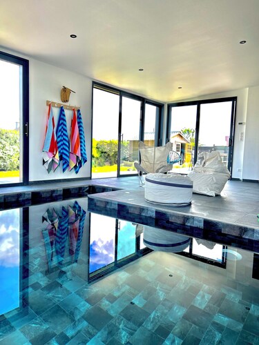 Haus 8 / 10pers 200 m vom Strand entfernt, Whirlpool