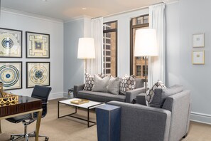 Classic-sviitti, 1 suuri parisänky, kaupunkinäköala | Näkymä kaupungille