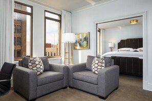 Executive Suite, 1 King Bed, City View | City view - John Hand Club Hotel (Birmingham)