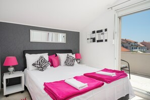 Panoramic-Penthouse, Meerblick | 1 Schlafzimmer, individuell dekoriert, individuell eingerichtet