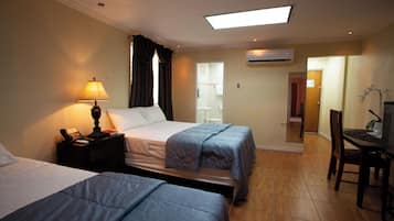 Double Suite | Blackout drapes, iron/ironing board, free WiFi, bed sheets