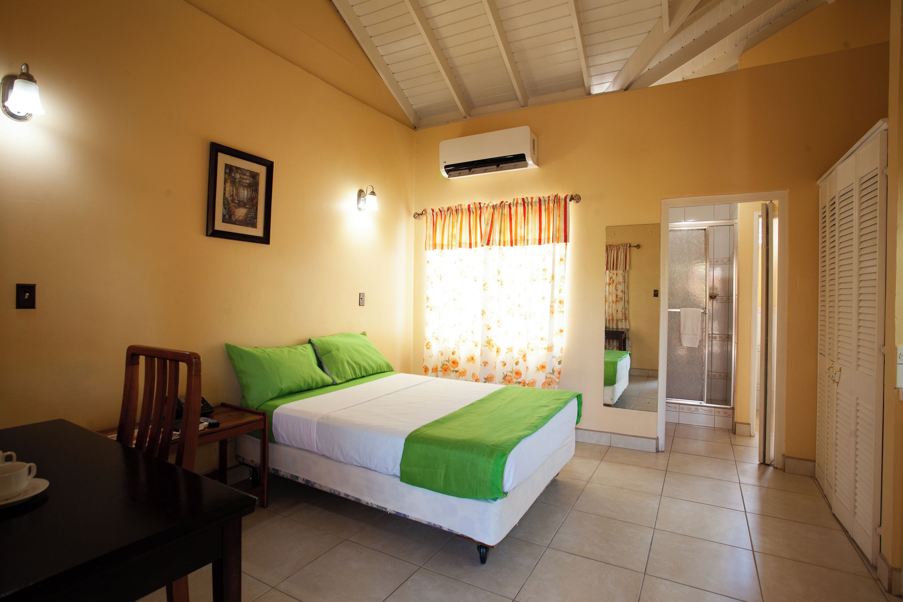 standard single | blackout curtains, iron/ironing board, free wifi, bed sheets