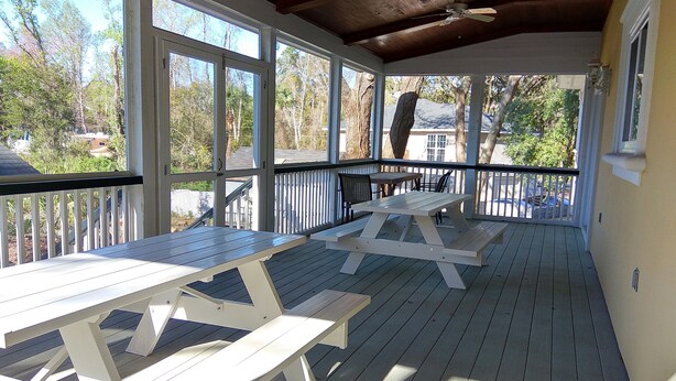 Terrace/patio - Hilton Head House (Hilton Head Island)