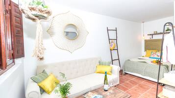 1 chambre, fer et planche à repasser, Wi-Fi, draps fournis