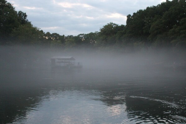 Mist on the river
