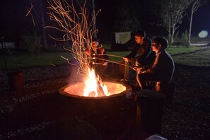 Fireplace - La Victoria Glamping (Arcabuco)