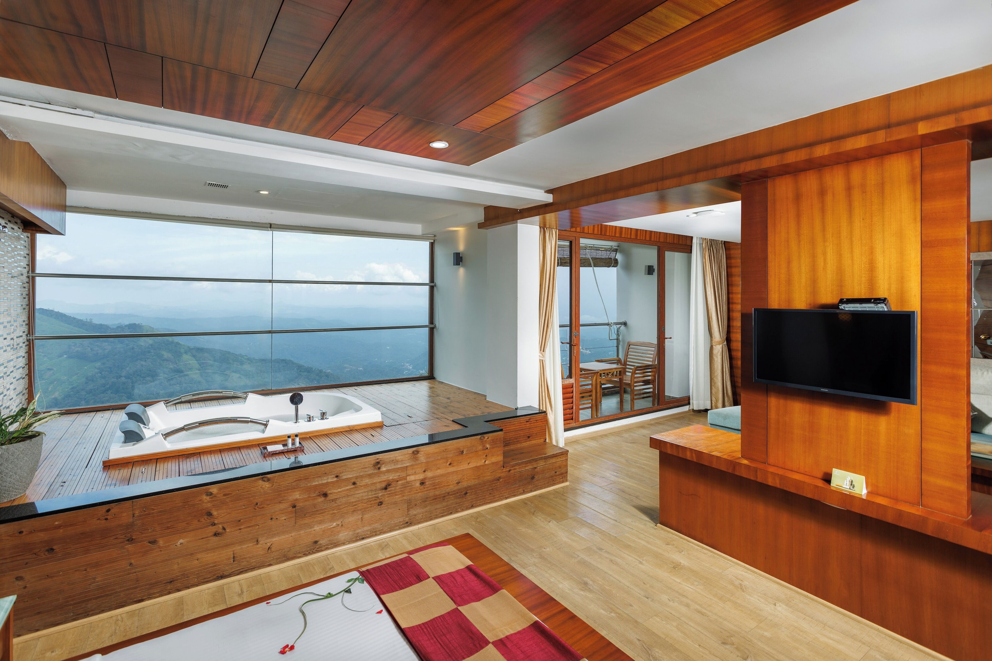 Madhura Honeymoon Suite with jacuzzi | Premium bedding, minibar, in-room safe, individually decorated