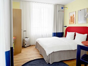 1 chambre, literie de qualité supérieure, fer et planche à repasser