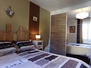 2 camere, ferro/asse da stiro