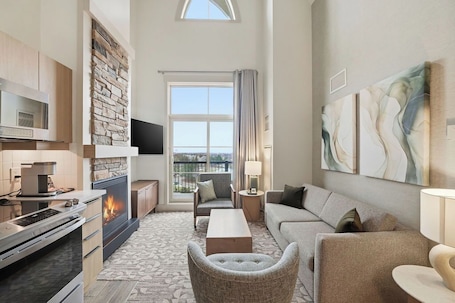 Mosaic Two Bedroom Loft Suite | Iron/ironing board, free WiFi, bed sheets. Blue Mountain Resort Mosaic Suites