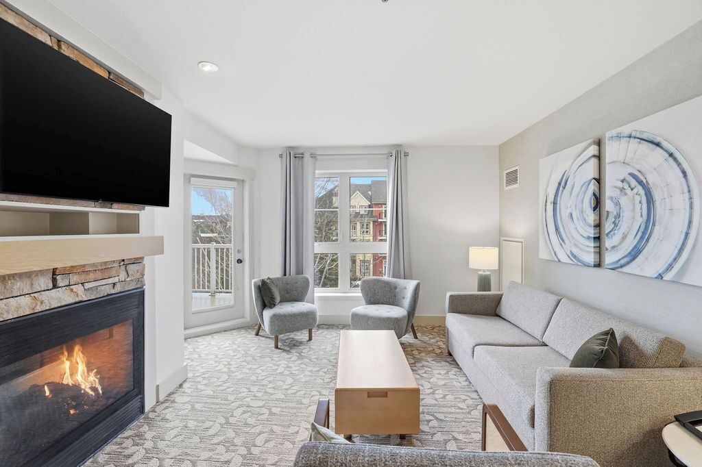 Mosaic Two Bedroom Suite | Living area | Flat-screen TV