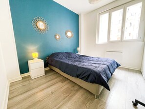 2 quartos, Wi-Fi, roupa de cama