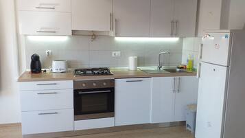 Microwave, coffee/tea maker