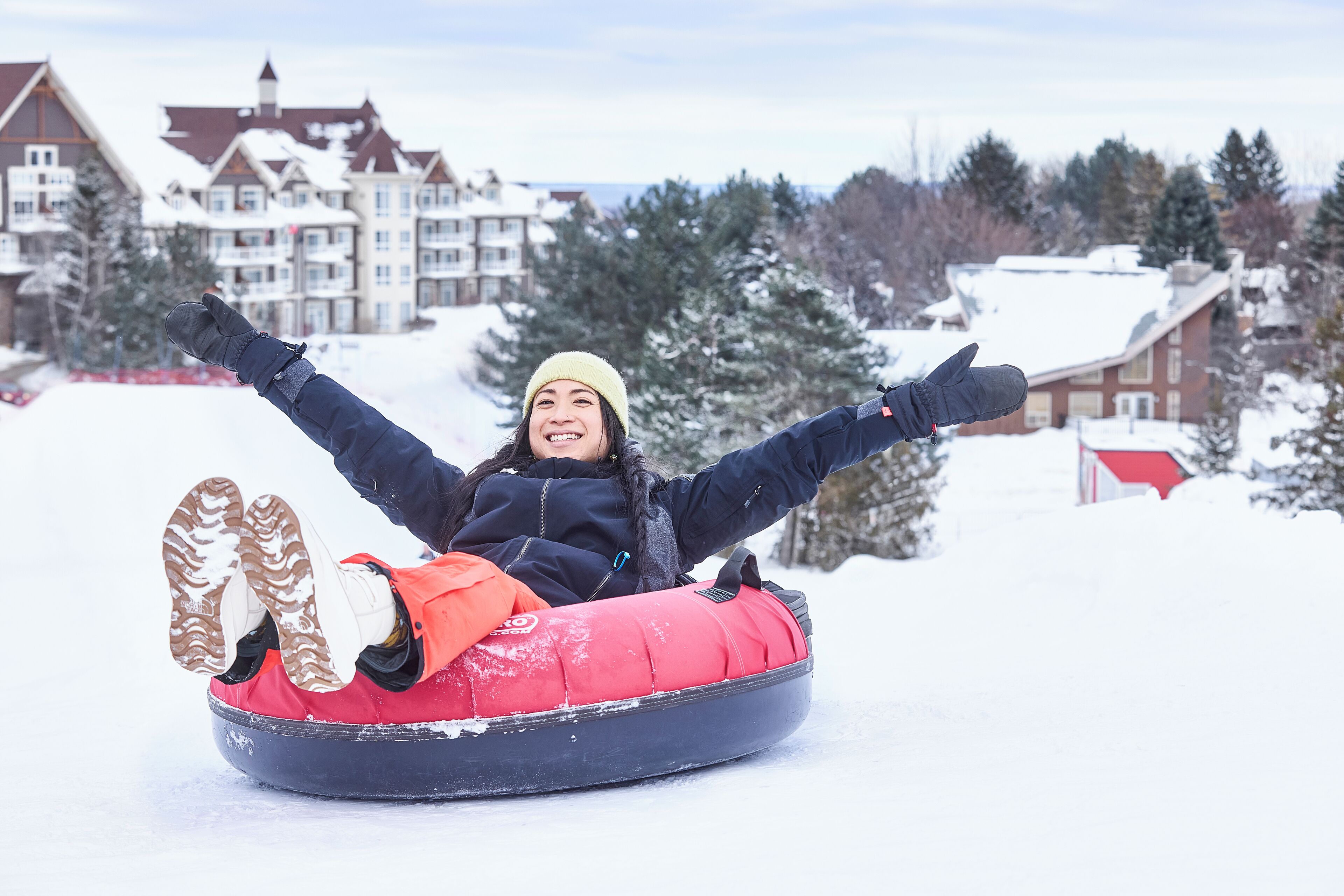 Snow tubing